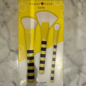 tarte Sugar Rush Fly Squad Brush Set - Yellow and Black
